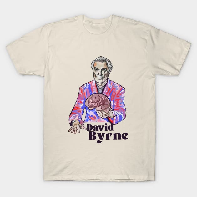 david byrne T-Shirt by dawnttee